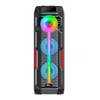 Zore GD-2896 Dijital LED Göstergeli Mikrofonlu RGB TWS Çift 8 inç Stereo Bass Kablosuz Karaoke Hoparlör