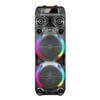 Zore GD-2897 Dijital LED Göstergeli Mikrofonlu RGB TWS Çift 8 inç Stereo Bass Kablosuz Karaoke Hoparlör