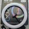 Zore MJ38 RGB 25W Ring Light Canlı Yayın 38cm USB'li ve Telefon Stand