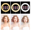 Zore MJ38 RGB 25W Ring Light Canlı Yayın 38cm USB'li ve Telefon Stand