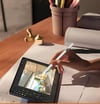 Zore Pencil 19 Stylus Dijital Led Göstergeli Dokunmatik Tablet Kalemi