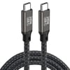Zore QG02 Type-C to Type-C PD3.1 Data Kablosu 240W 480Mbps 0.5 Metre