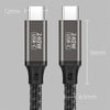 Zore QG02 Type-C to Type-C PD3.1 Data Kablosu 240W 480Mbps 3 Metre