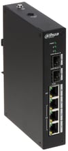 DAHUA PFS3206-4P-96 4 PORT ENDÜSTRİYEL POE SWİTCH