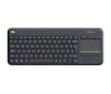 LOGİTECH K400 PLUS KABLOSUZ DOKUNMATİK YÜZEYLİ TRÜKÇE Q TV KLAVYESİ USB SİYAH (920-007149)