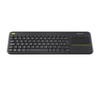 LOGİTECH K400 PLUS KABLOSUZ DOKUNMATİK YÜZEYLİ TRÜKÇE Q TV KLAVYESİ USB SİYAH (920-007149)