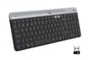 LOGİTECH K580 Q ULTRA SLİM MULTI-DEVICE BLUETOOTH (R) KABLOSUZ KLAVYE SİYAH (920-010624)