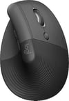 LOGİTECH LIFT KABLOSUZ ERGONOMİK DİKEY KABLOSUZ MOUSE SİYAH (910-006473)
