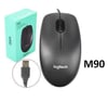 LOGİTECH M-90 USB OPTIK KABLOLU MOUSE SİYAH