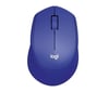LOGİTECH M330 SILENT PLUS SESSİZ OPTİK KABLOSUZ MOUSE MAVİ (910-004910)