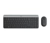 LOGİTECH MK470 İNCE KABLOSUZ KLAVYE VE  MOUSE SETİ SİYAH (920-009435)