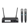 WÖLLER W-102EE 2 KANAL EL + EL UHF TELSİZ MİKROFONU
