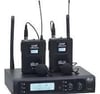 WÖLLER W-102YY 2 KANAL YAKA + YAKA UHF TELSİZ MİKROFONU