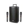 WÖLLER W-1540DSP İKİ  MİKROFONLU 38CM PORTATİF KABİN HOPARLÖR
