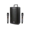 WÖLLER W-1540DSP İKİ  MİKROFONLU 38CM PORTATİF KABİN HOPARLÖR