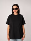Gigi Oversize Siyah Tişört