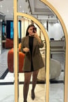 Gigi Yeşil Blazer Ceket