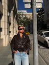 Milano Kahverengi Deri Ceket