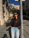 Milano Kahverengi Deri Ceket