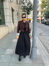 Milano Siyah Maxi Etek
