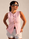 Monaco Pembe Yelek