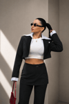 Monroe Etekli Pantolon Blazer Takım