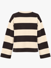New York Sarı Çizgili Sweatshirt
