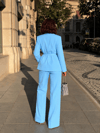 Nola Mavi Blazer Takım