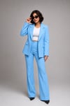 Selene Mavi Blazer Takım