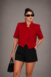 Valentina Kırmızı Blazer