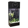 Led ışıklı Saat Kule Akvaryum Deka-121 Siyah