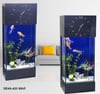 Led ışıklı Saat Kule Akvaryum Deka-423 Mavi