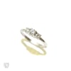 Pırlanta Tria Yüzük 0.33ct J 18K Altın