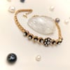 0.43ct Elmas Taşlı Gül Modeli Bileklik Künye 14 Ayar Altın HD videolu