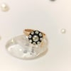 0.44ct Elmas Gül Modeli Yüzük 8K Altın HD videolu