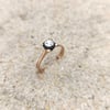 0.25ct Elmas Taşlı Tek Taş Yüzük 8 Ayar Altın HD videolu