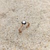 0.25ct Elmas Taşlı Tek Taş Yüzük 8 Ayar Altın HD videolu