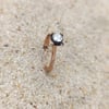 0.25ct Elmas Taşlı Tek Taş Yüzük 8 Ayar Altın HD videolu