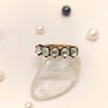 1.16ct Elmas Beş Taş Yüzük 8 Ayar Altın HD videolu