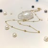2.5mm Dorika Toplu Kolye 14 Ayar Altın 4K VİDEOLU