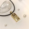 26mm Külçe Kolye 14 Ayar Altın HD VİDEOLU
