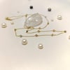 3mm Dorika Toplu Kolye 14 Ayar Altın 4K VİDEOLU