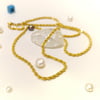 55cm 2.7mm Halat Zincir 14 Ayar Altın  HD VİDEOLU