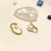 13mm Döküm Klaşik Halka Küpe 14 Ayar Altın 