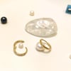 13mm Döküm Klaşik Halka Küpe 14 Ayar Altın 