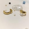 18.5mm Klasik Halka Hagi Küpe 14 Ayar Altın HD VİDEOLU