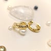 18mm Dövmeli Halka Küpe 14 Ayar Altın HD VİDEOLU