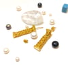 30mm Pullu Salanan Küpe 14 Ayar Altın HD VİDEOLU