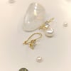 5.6mm Sallanan Telli Tek Taş Küpe 14 Ayar Altın HD VİDEOLU