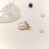 Tragus Piercing  Kelebek Küpe 14 Ayar Altın HD VİDEOLU